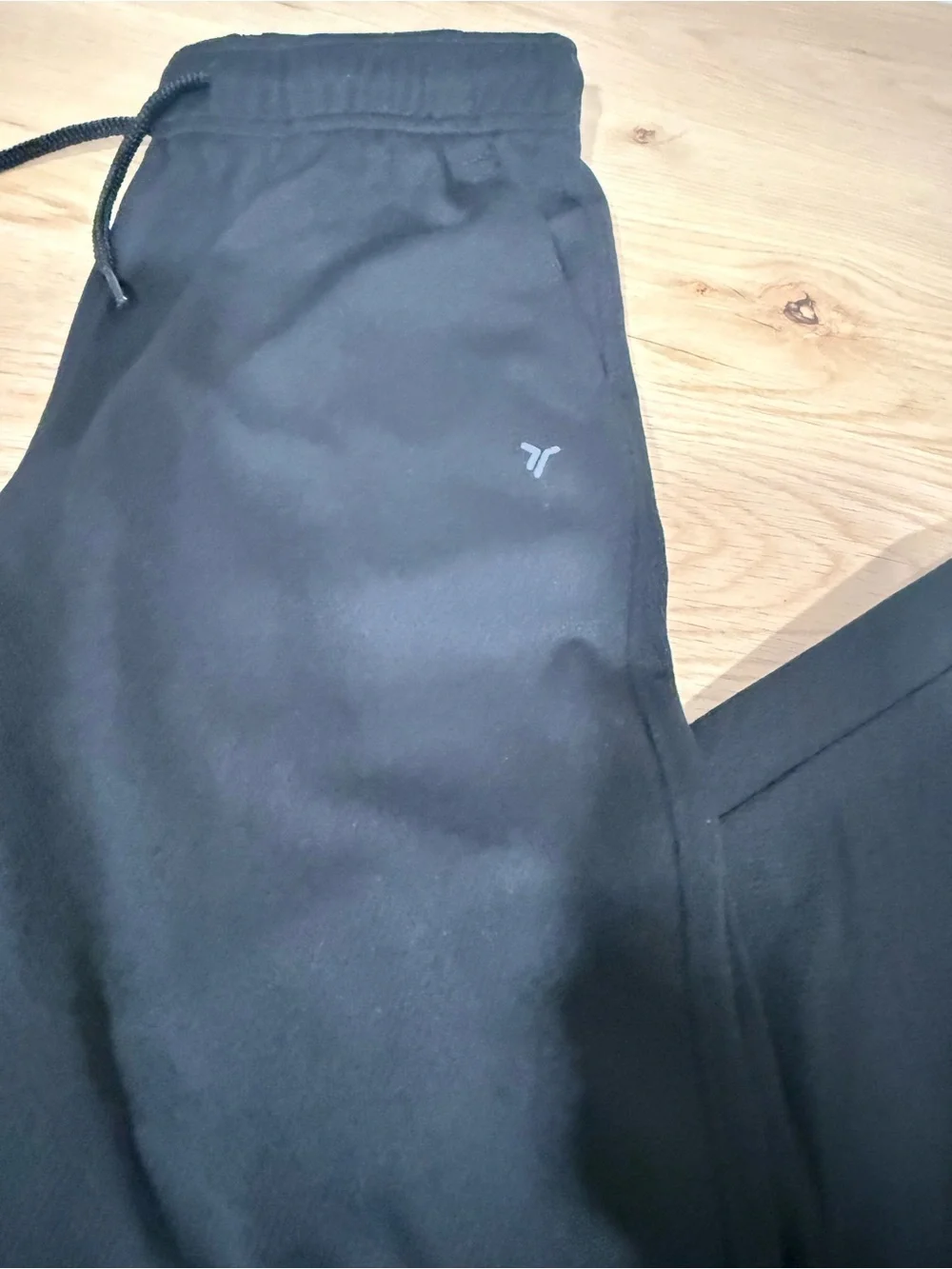 Boys Old Navy Black Athletic Go Dry Cool Jogger Pants-Size Large